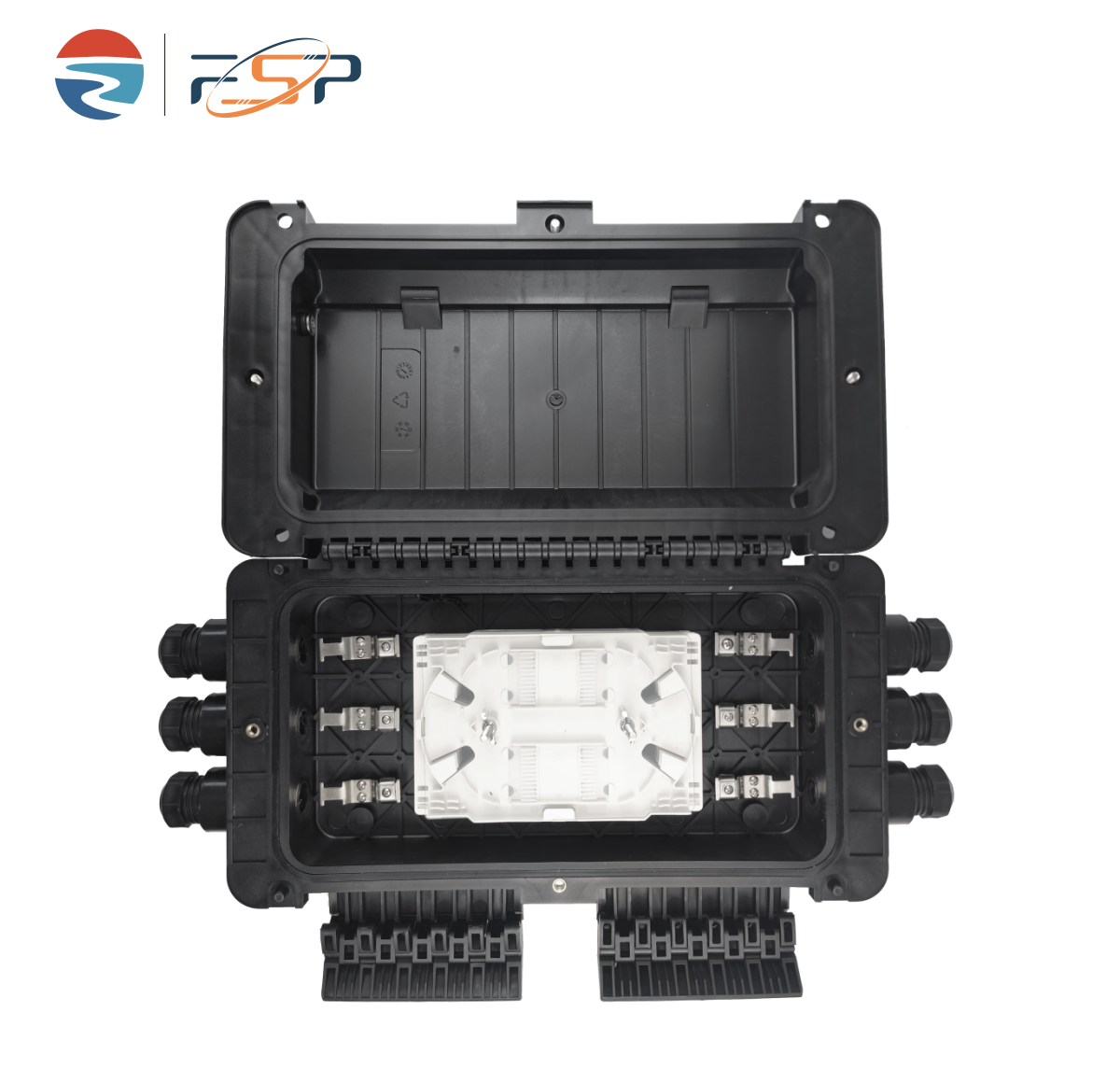 96 Cores Waterproof FTTH Network Fiber Optical Cable Access Terminal Closure with 5 Time