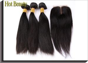 Quality No Chemical Brazilian Virgin Hair For Meeting / Party / Graduation wholesale