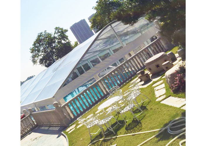 Aluminium Clear Roof Transparent Outdoor Marquee Party Event Wedding Tent