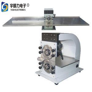 Quality 2400mm Motorized Circular PCB Separation V Groove Cutting Machine wholesale