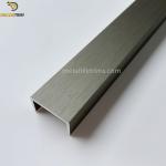 Decorative U Channel Strip , Tile Border Trim For Wall 20×10×2500mm