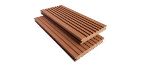 Quality Anti Slip 2.2meter 143mm 22mm WPC Solid Decking wholesale