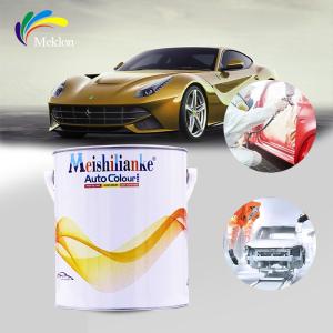Quality 1K Acrylic Car Paint Basecoat Black Color Film Thickness 1.5-2.0 Mils wholesale