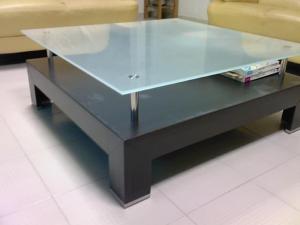 Quality Color paint Frosted Satin Table Top Glass ANSI Z97.1 Standards wholesale