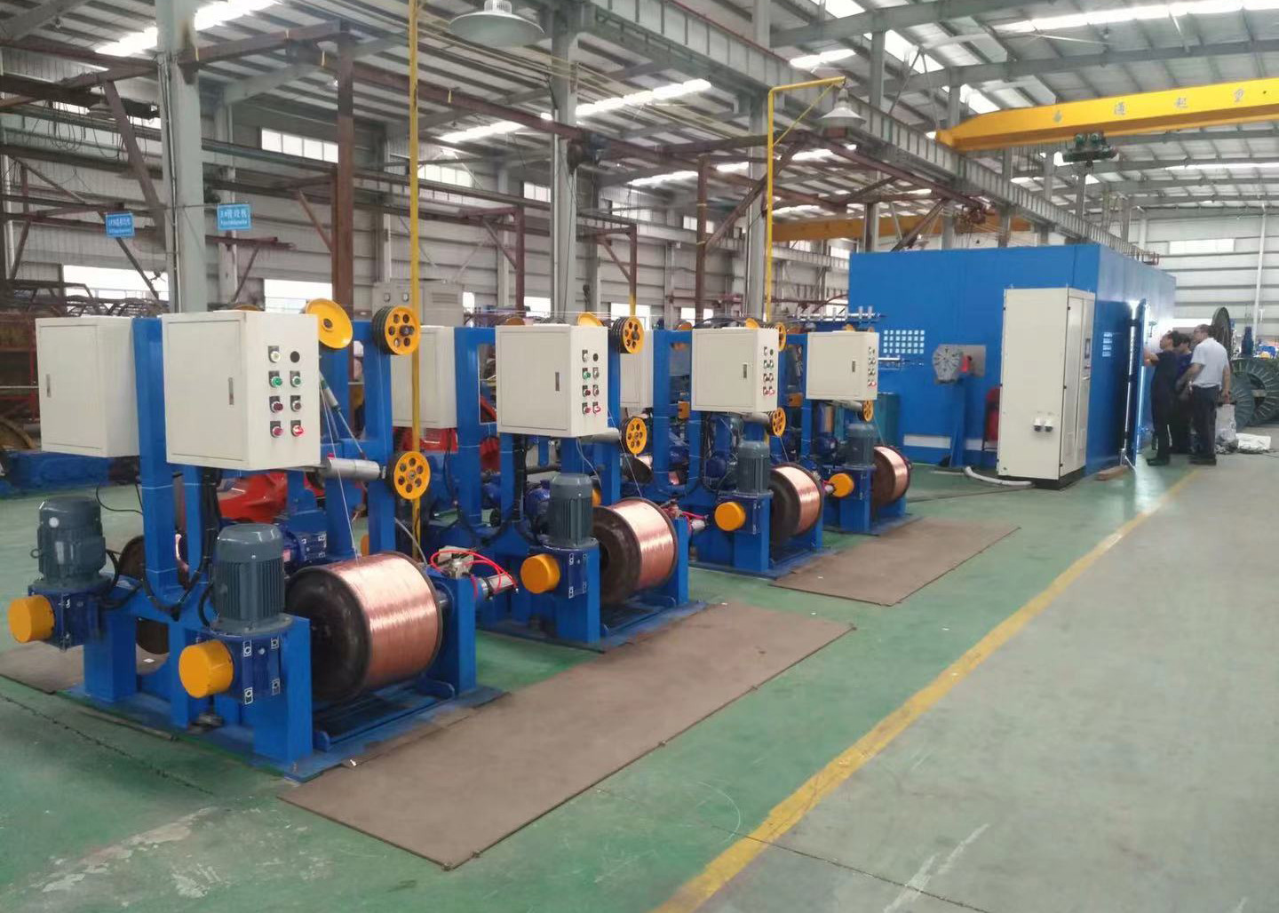 800mm Double Cable Twisting Machine Line For 10 16 4*1.5 4*2.5