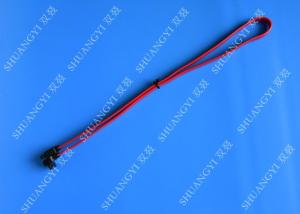 Quality SATA Revision 3.0 Black Laptop SATA Cable Straight To Right Angle SATA 600 wholesale