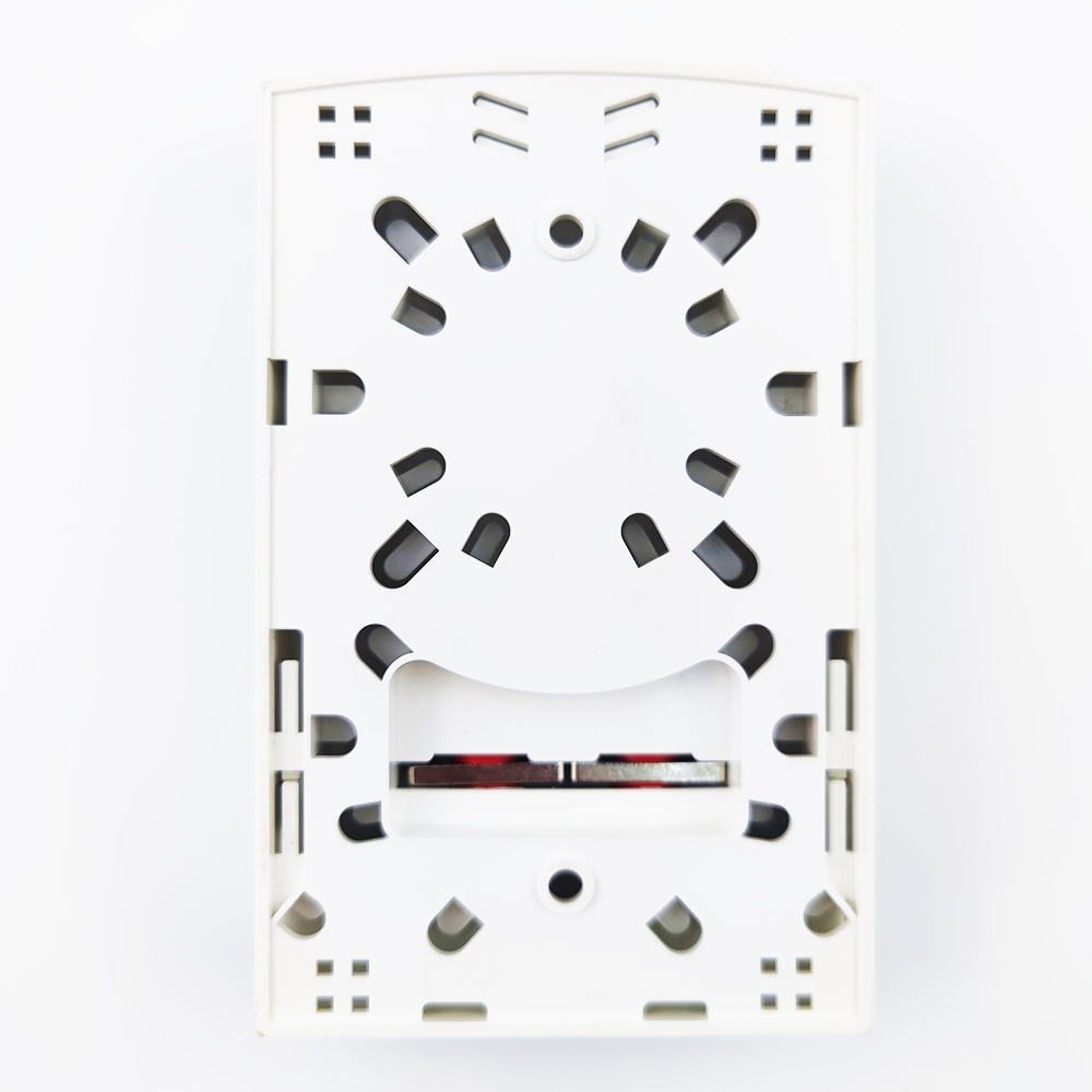 FTTH Applications 2 Cores Plastic Fiber Optic Faceplate Socket Panel 131*84*24 ABS/PC