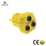 UK and Euro Antistatic Earth Bonding Point standard Earthing plug with 1M
