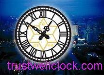 Quality outdoor building clocks, outdoor big wall clock- Good Clock(Yantai) Trust-Well Co.,Ltd wholesale