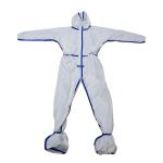 Anti Virus Disposable Protective Suit , Breathable Disposable Full Body Suit
