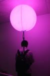 Custom Inflatables Walking Backpack Balloon With Light For Advertising
