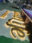 Outdoor store front building sign 3d indoor outdoor custom acrylic led letter