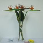 Real Touch PU Bird of Paradise ,