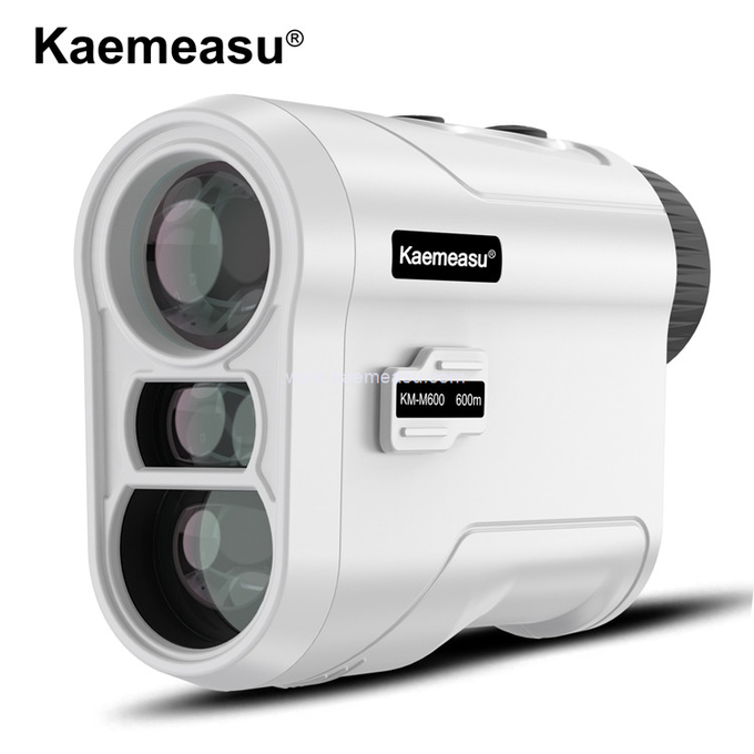 kaemeasu 6.5X Magnetification Golf Range Finder Telescope Flagpole Lock Angle Measuring Distance Meter M1000