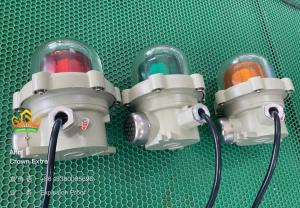 Quality ATEX certified Explosion Proof Alarm Lights 150min Flash Frequency voltage 220VAC 50HZ 24VDC wholesale