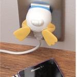Cute USB Wall Charger Mobile Phone USB Figurine Charger Portable Single Charger