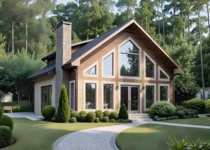 Quality USA Standard Prefab Light Steel Frame House Insulated Mobile Villa Prefabricated Home wholesale