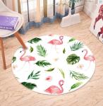 Polyester Circular Bedroom Floor Carpets North European Style Living Room Carpet