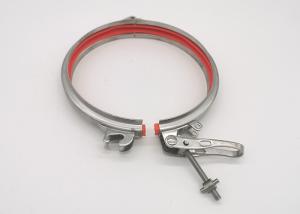 Quality 150mm Quick Release Pipe Clamp Stainless Steel 304 Adjustable Duct wholesale