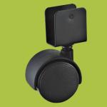 cheap price casters black clamp platen caster, components for furniture