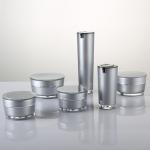 15g 30g 50g 75g Luxury Round bevel shape Empty Acrylic Cream Jar Cosmetic