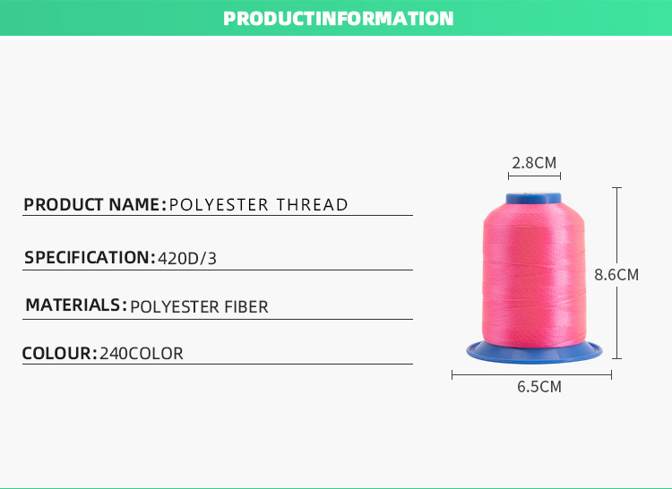 100g Bag Sustainable 420D 3ply Thread Sewing Silk Thread for Necklace and Bracelet Bag