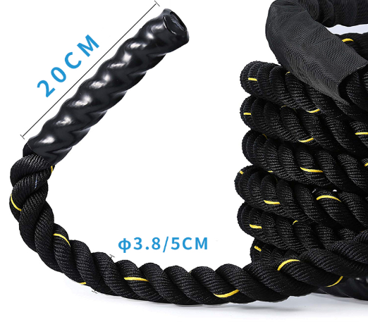 Yiliyuan Black Manila Climbing Rope The Essential Gear for Core Strength Training