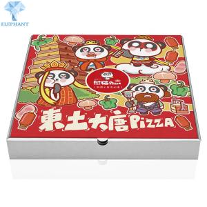 Quality Personalised Takeaway 8 Inch 10 Inch Pizza Boxes Foil Hot Stamping wholesale