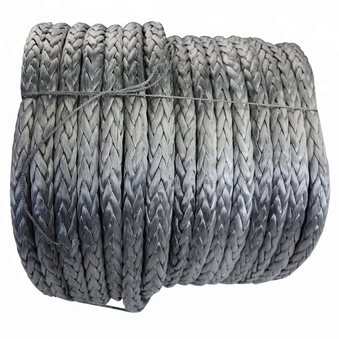 Custom 3ply Twisted Polyester Fabric Marine Mooring Rope for Multipurpose Applications