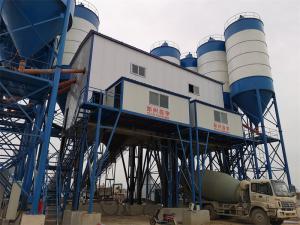 Quality 260kw Wet Dry Concrete Batching Plant Machine Belt Conveyor Batch Mix Plant wholesale