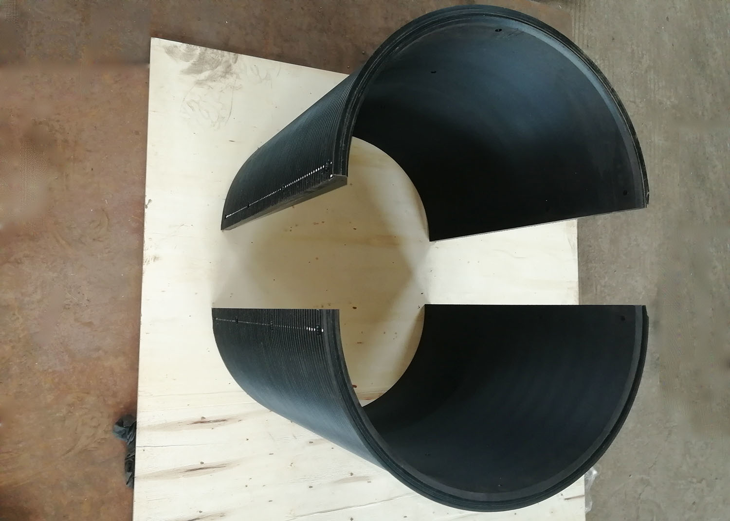 Multilayer Rope Winding Grooved Drum Sleeves 400m