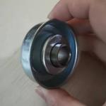 Flange Mounted Stamped Bearing Ball Iron Bearing 6003zz Zinc Coated