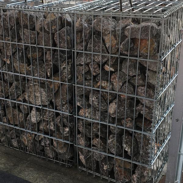 Durable Stone Gabion Wall Baskets Mesh Gabion Box For Retaining Wall 50×50MM 100