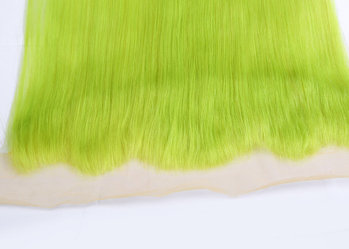 Full Cuticle Human Hair Lace Closure Straight For Salon Lace Size 4" X13"