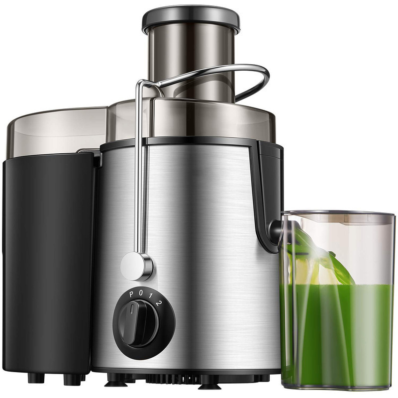 High Yield Electric Centrifugal Juicer Wide Mouth Dual Speed Celery Juice Extractor
