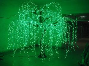 Quality Led Green Willow Tree Light outdoor holiday decoration on sale wholesale