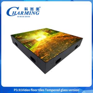 Quality Indoor Led Video Dance Floor For Concert Stage 3.91mm High-definition display wholesale