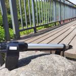 Single Residential Swing Gate Operator 500kg Powerful