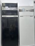 Big Capacity Double Door Top Freezer Fridge Defrost Home Commercial Use Upright