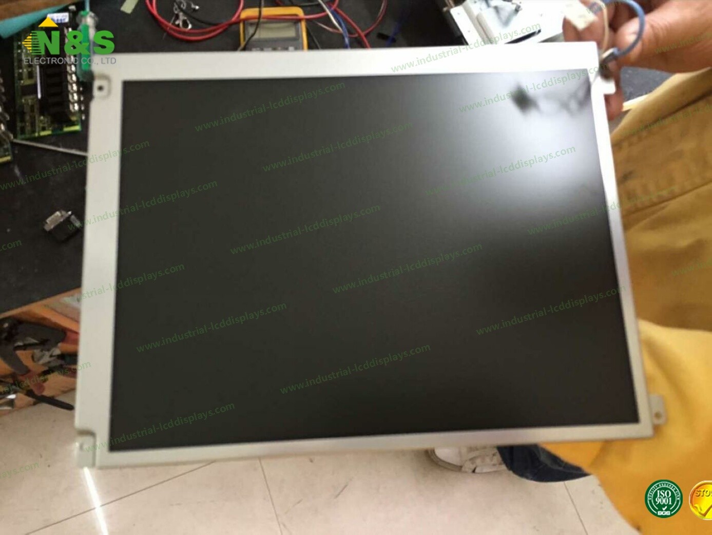 LMS270GF07 lcd tft panel , ISO9001 light crystal display replacement 100 cd / m² Brightness