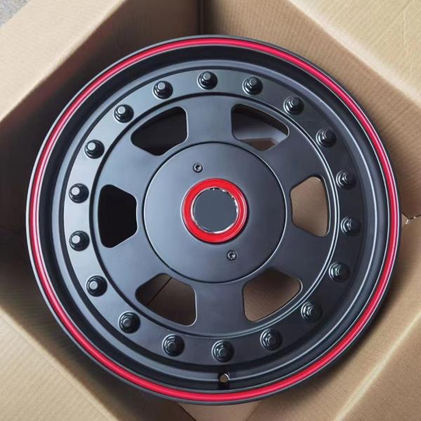 custom wheelsl matte black 4 wheel off road Better driving experience 16 17 18