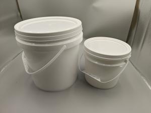 Quality Series 7 Plastic Round Buckets white,tangerine 15L wholesale