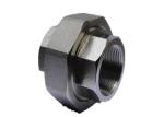 Forged Steel Unions Threaded Pipe Fittings 3 / 4 Inch BSPP Class 3000 ASTM A182