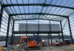 Portal Frame Prefabricated Multi Storey Building Construction For Industrial