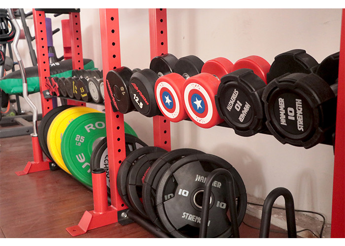Multicolored Gym Workout Accessories Professional Bodybuilding Olympic Weight Plates