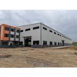 Prefabricated Steel Frame Multi Storey Buildings , Industrial Steel Frame