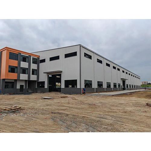 Prefabricated Steel Frame Multi Storey Buildings , Industrial Steel Frame