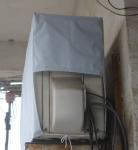 UV Resistant Air Conditioner Cover , 420D Oxford Outdoor Equipment Covers
