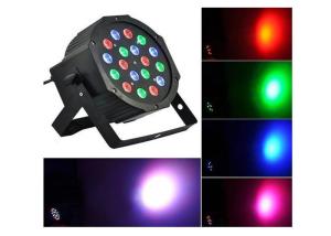 Quality Cheap Indoor Led Par Light 18 X 1w/3w Flat Par Plastic House Low Cost TSA119 wholesale