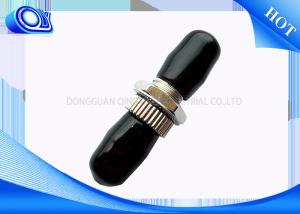 Quality Black Metal ST Fiber Optic Adapter With Singlemode wholesale